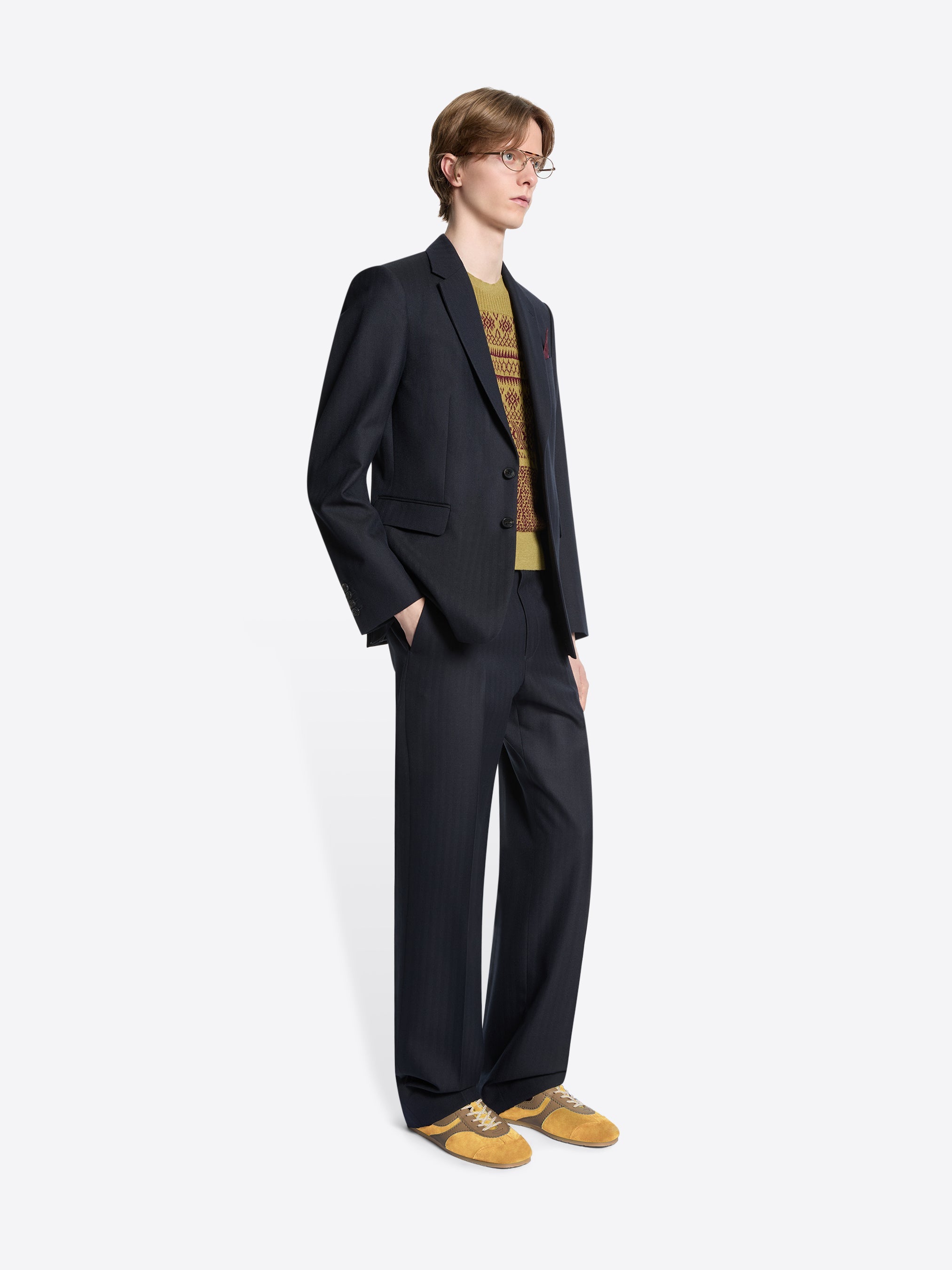 Slim Fit Wool Suit
