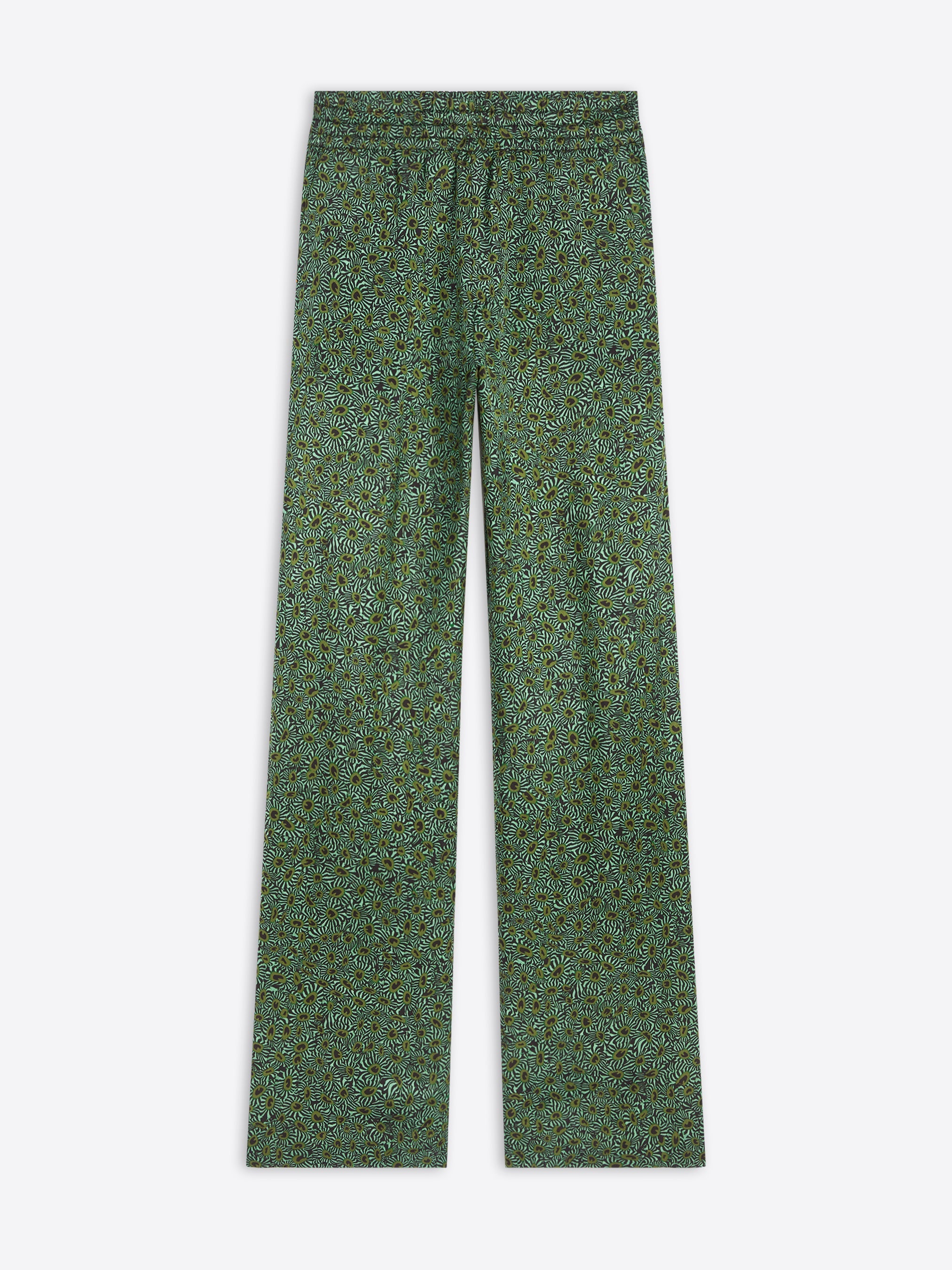 Slim Fit Viscose Pants
