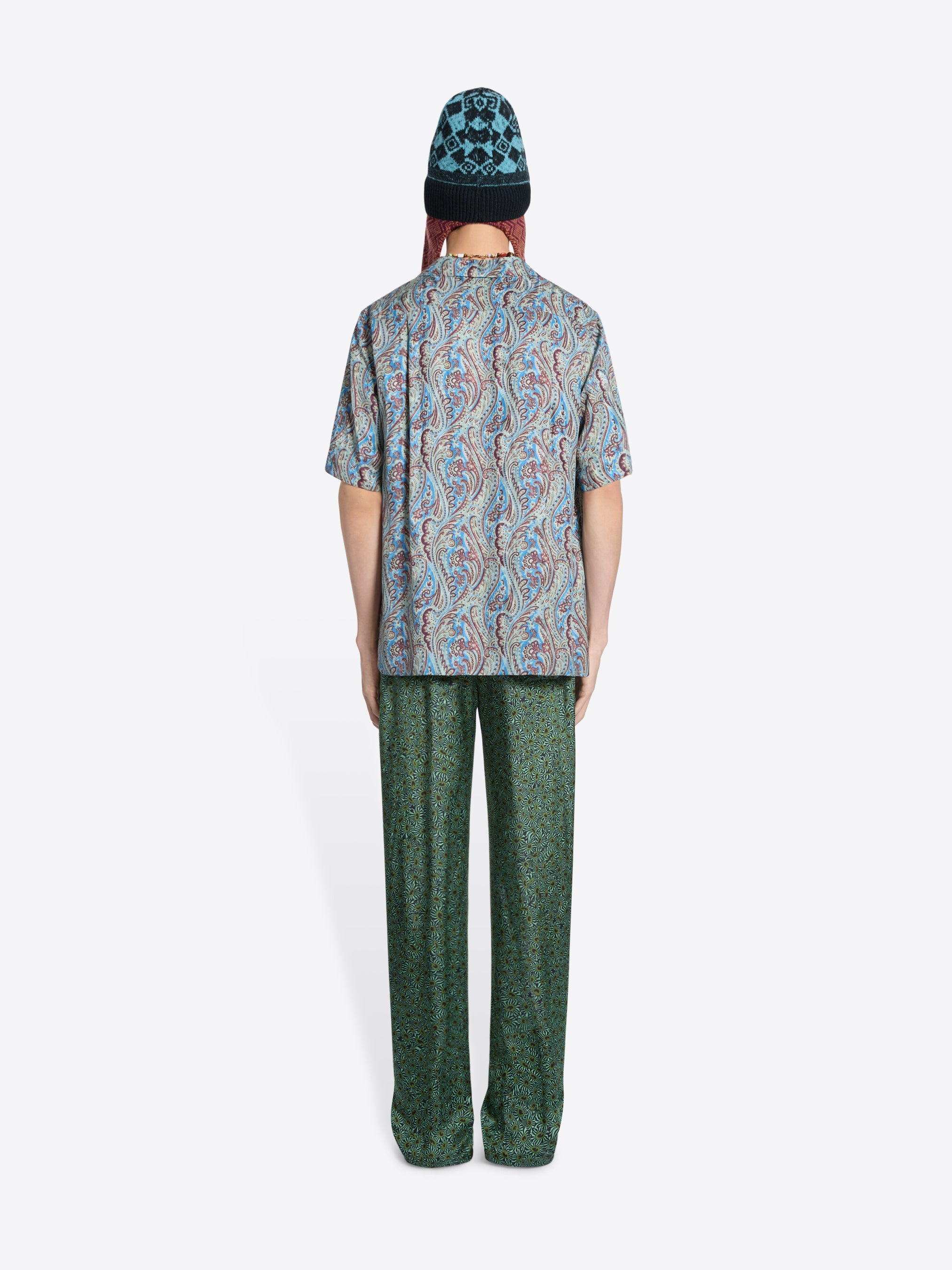Slim Fit Viscose Pants