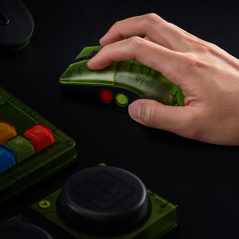 8BitDo Retro R8 Mouse - Xbox Edition - Mouse Edition for Flexible Computer Use