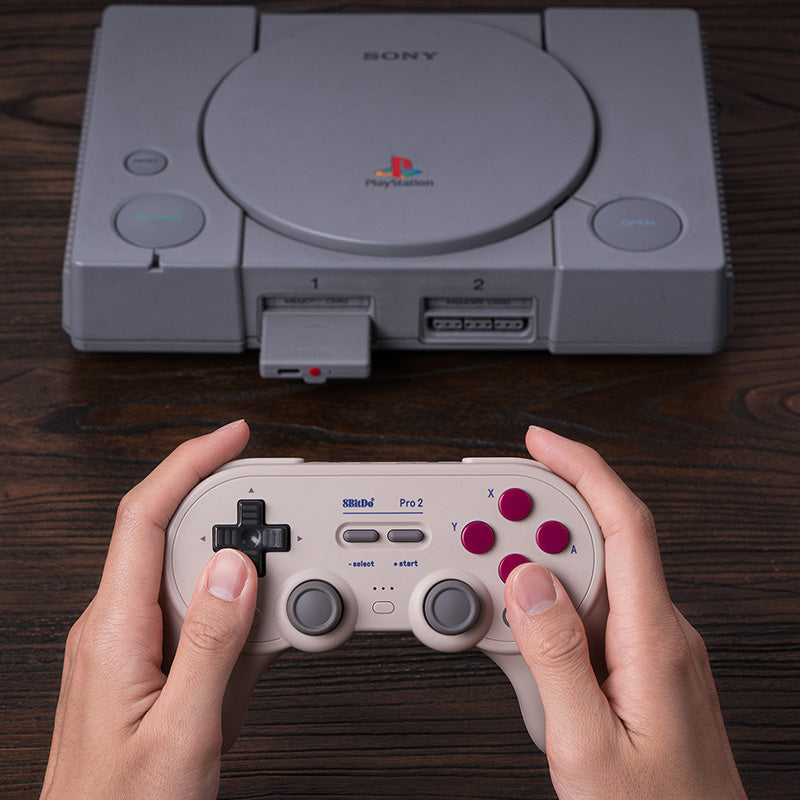 8BitDo Retro Receiver for PS1 PS2 - Gaming Adapter Edition for Compatible Devices