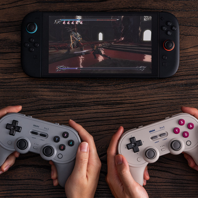 8BitDo Pro 3 Bluetooth Gamepad - Controller Edition with Practical Input Features