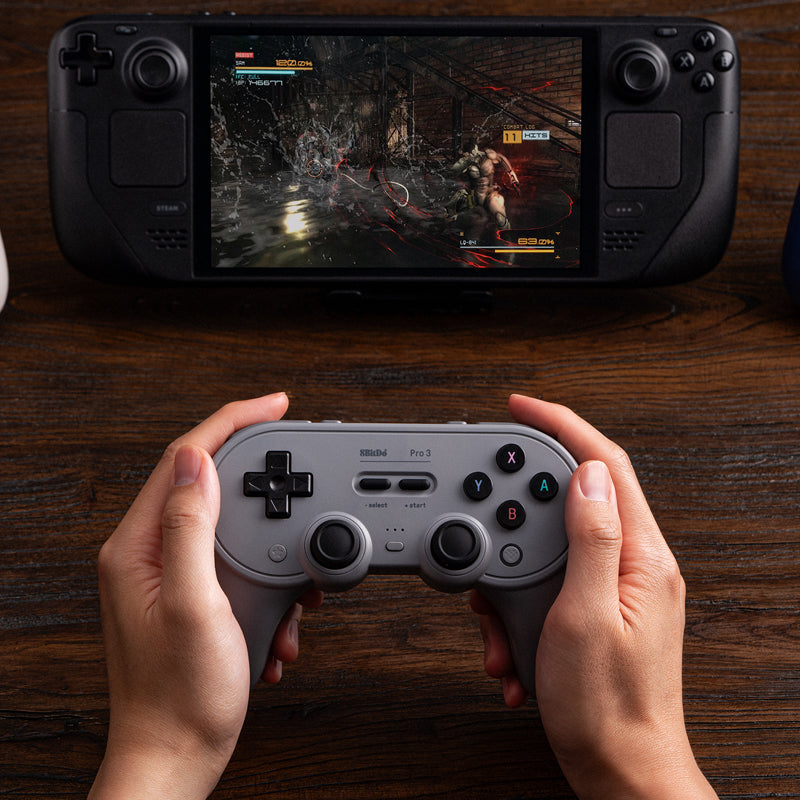 8BitDo Pro 3 Bluetooth Gamepad - Controller Edition with Practical Input Features