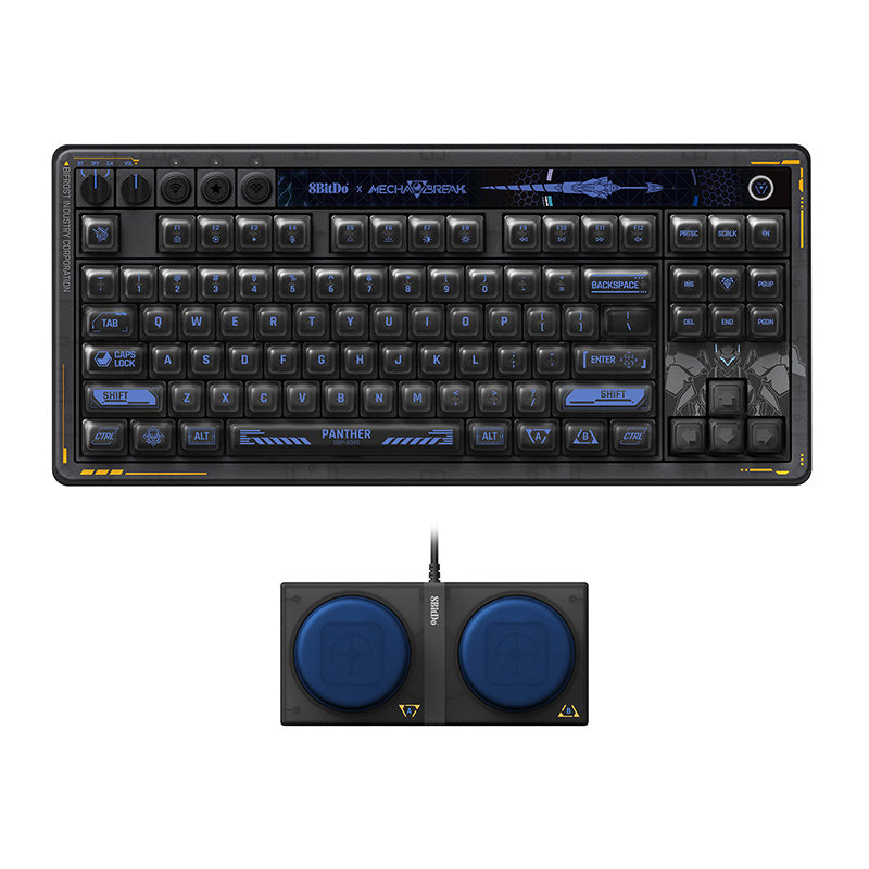 8BitDo Retro 87 Mechanical Keyboard - Mecha BREAK - Keyboard Collection for Gaming and Daily Typing