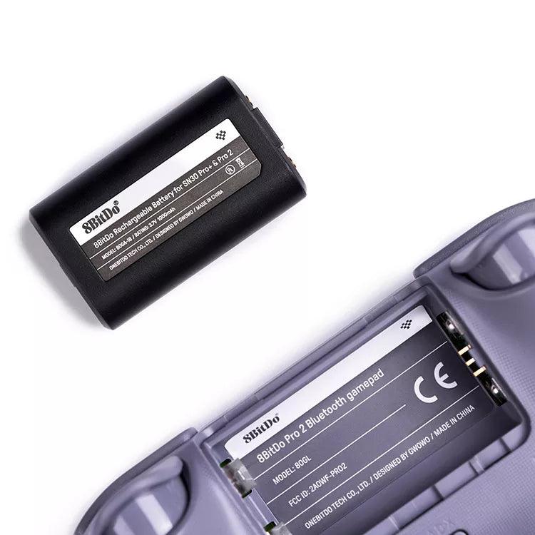 8BitDo Battery Pack for SN30 Pro+ Pro 2 - Replacement Battery Accessory for Supported Models