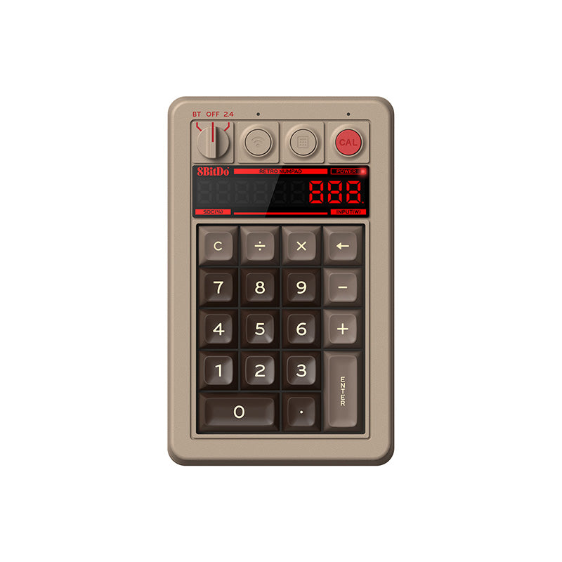 8BitDo Retro 18 Mechanical Numpad - Keyboard Collection for Gaming and Daily Typing