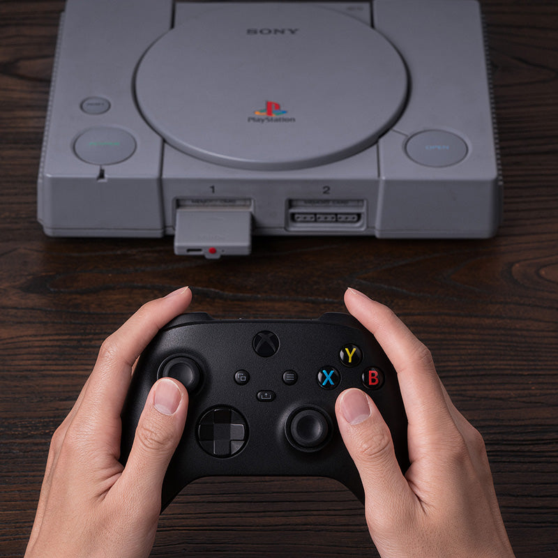 8BitDo Retro Receiver for PS1 PS2 - Gaming Adapter Edition for Compatible Devices