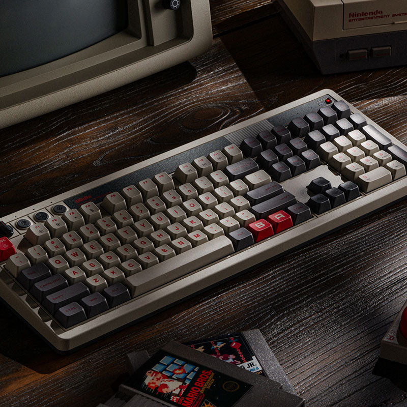 8BitDo Retro 108 Mechanical Keyboard - Keyboard Collection for Gaming and Daily Typing