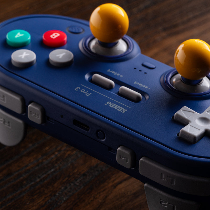 8BitDo Pro 3 Bluetooth Gamepad - Controller Edition with Practical Input Features