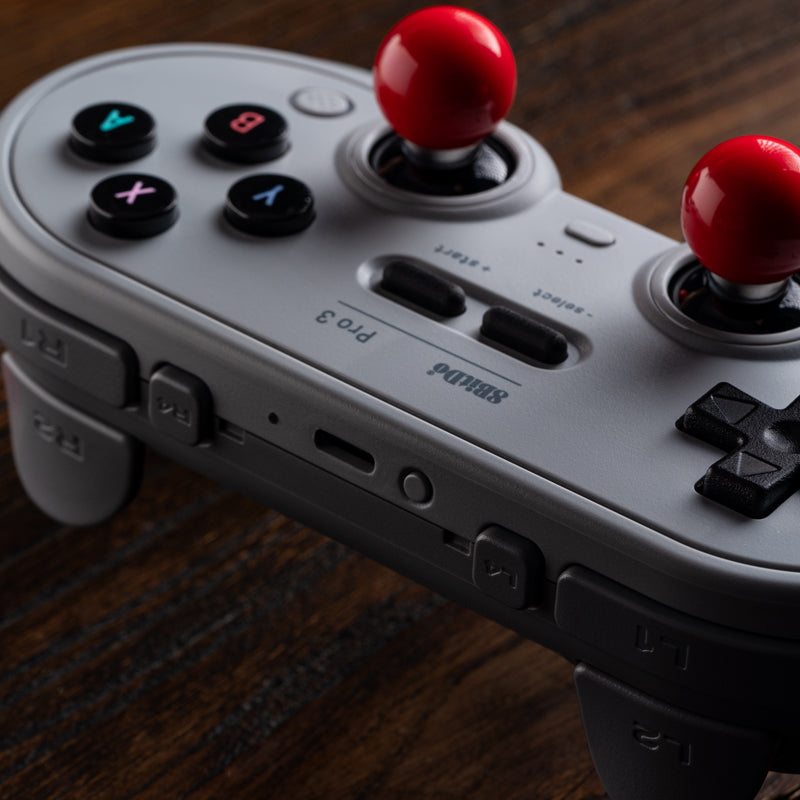 8BitDo Pro 3 Bluetooth Gamepad - Controller Edition with Practical Input Features