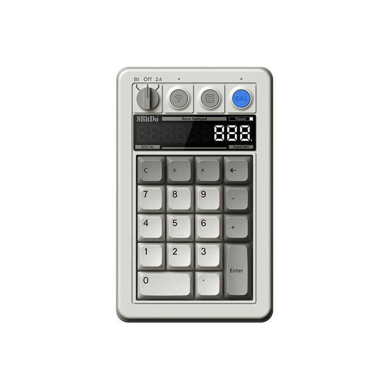 8BitDo Retro 18 Mechanical Numpad - Keyboard Collection for Gaming and Daily Typing
