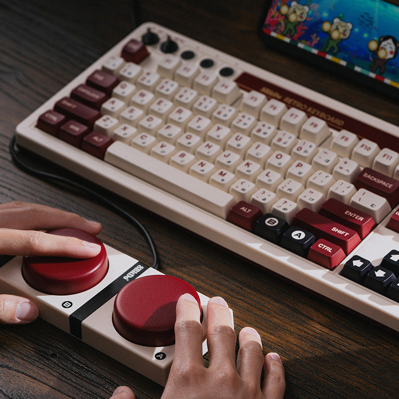 8BitDo Retro Mechanical Keyboard - Keyboard Collection for Gaming and Daily Typing