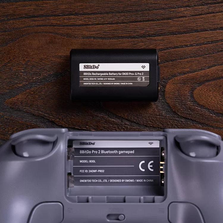 8BitDo Battery Pack for SN30 Pro+ Pro 2 - Replacement Battery Accessory for Supported Models