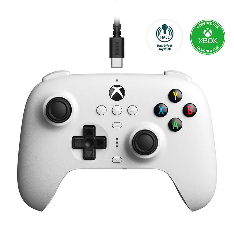 8BitDo Ultimate Wired Controller for Xbox (Hall Effect Joystick) - Controller Edition with Practical Input Features