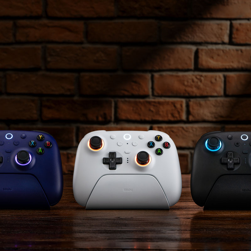 8BitDo Ultimate 2 Wireless Controller - Controller Edition with Practical Input Features