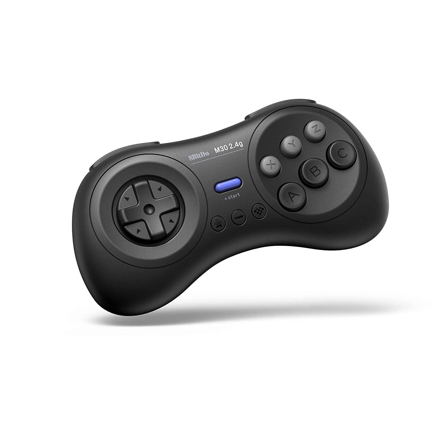 8BitDo M30 2.4G Controller for Sega Genesis & Mega Drive - Controller Edition with Practical Input Features