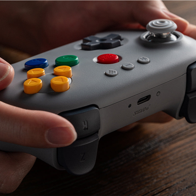 8BitDo 64 Bluetooth Controller for Analogue 3D - Controller Edition with Practical Input Features