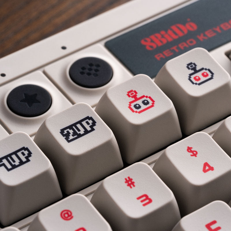 8BitDo Retro Keycaps - Mechanical Keycap Edition for Keyboard Customization