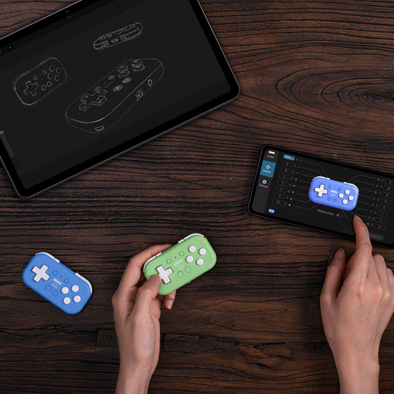 8BitDo Micro (Overjoyed Edition) - Controller Edition with Practical Input Features