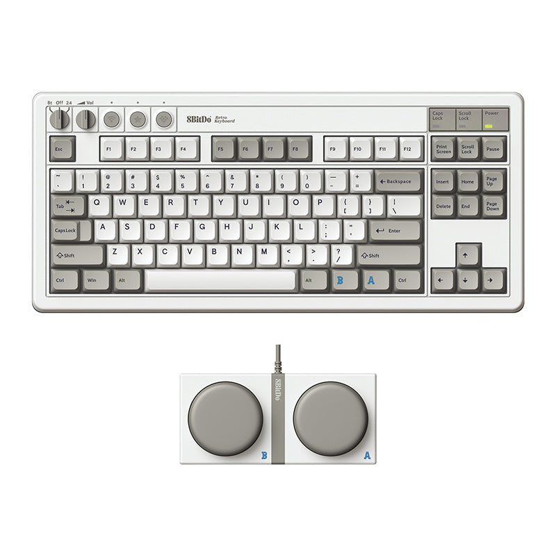 8BitDo Retro Mechanical Keyboard - Keyboard Collection for Gaming and Daily Typing