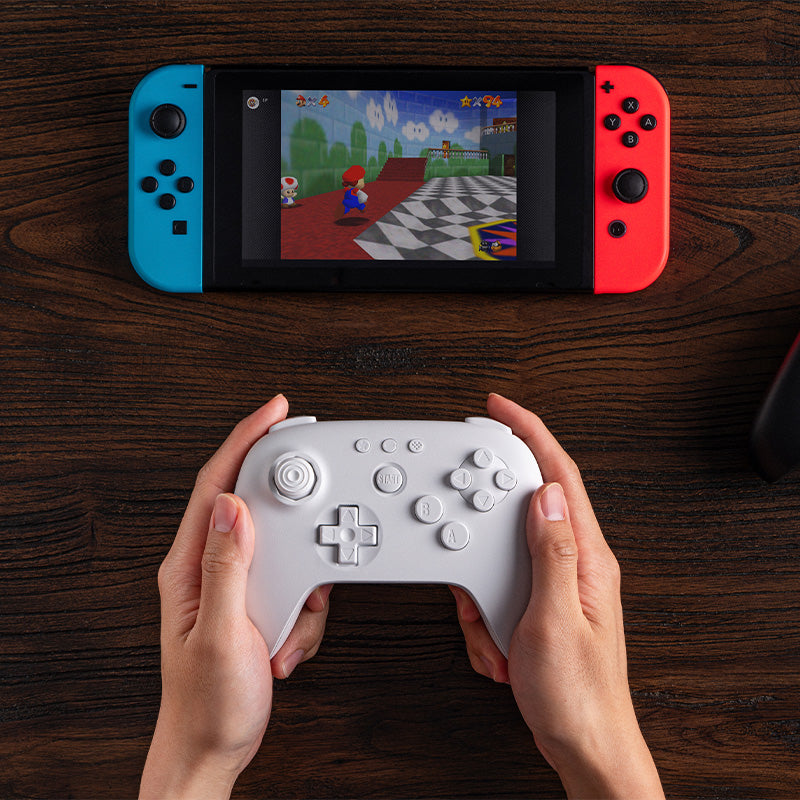 8BitDo 64 Bluetooth Controller for Analogue 3D - Controller Edition with Practical Input Features