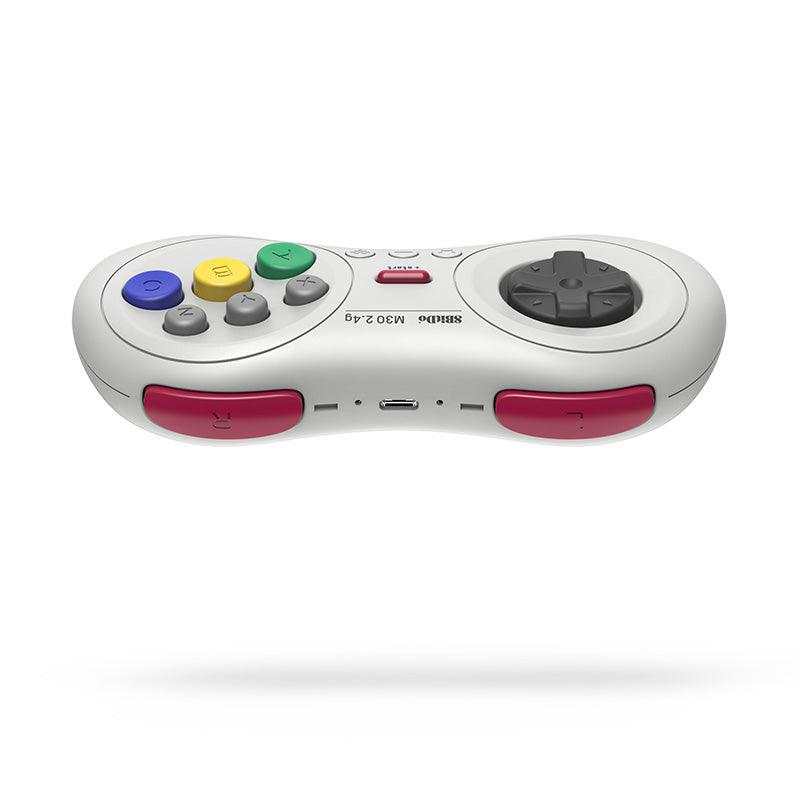8BitDo M30 2.4G Controller for Sega Genesis Mini & Mega Drive Mini - Controller Edition with Practical Input Features