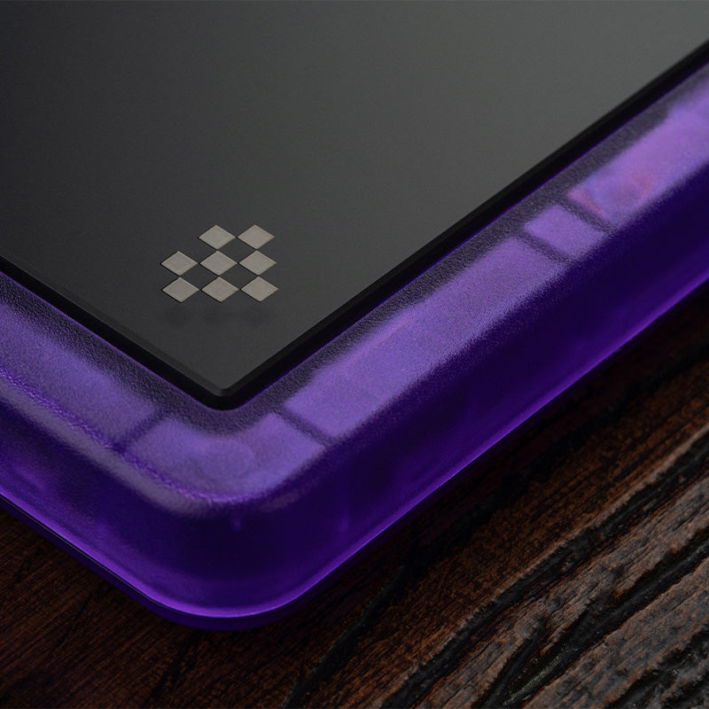 8BitDo Arcade Controller - Transparent Purple Signature Edition - Arcade Control Design for Supported Platforms