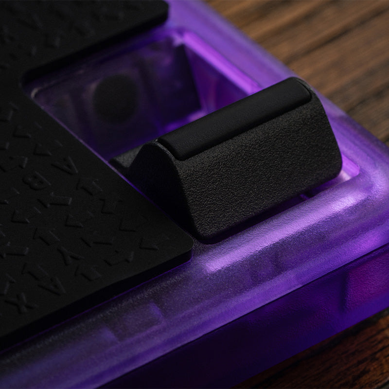 8BitDo Arcade Controller - Transparent Purple Signature Edition - Arcade Control Design for Supported Platforms