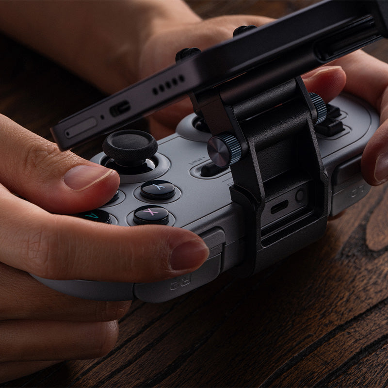 8BitDo Mobile Clip for SN30 Pro - Gaming Clip Design for Compatible Mobile Devices