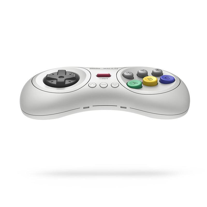 8BitDo M30 2.4G Controller for Sega Genesis Mini & Mega Drive Mini - Controller Edition with Practical Input Features