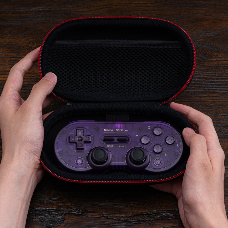 8Bitdo Classic Controller Travel Case (Medium) - Controller Carry Case for Organized Storage