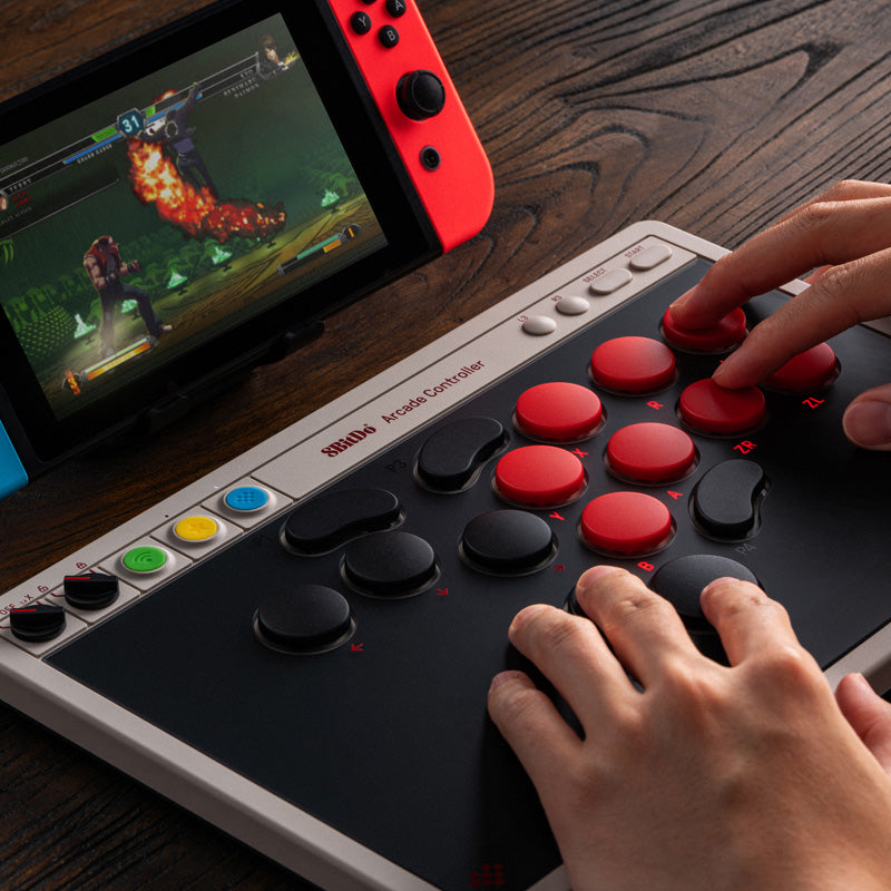 8BitDo Arcade Controller - Arcade Control Design for Supported Platforms