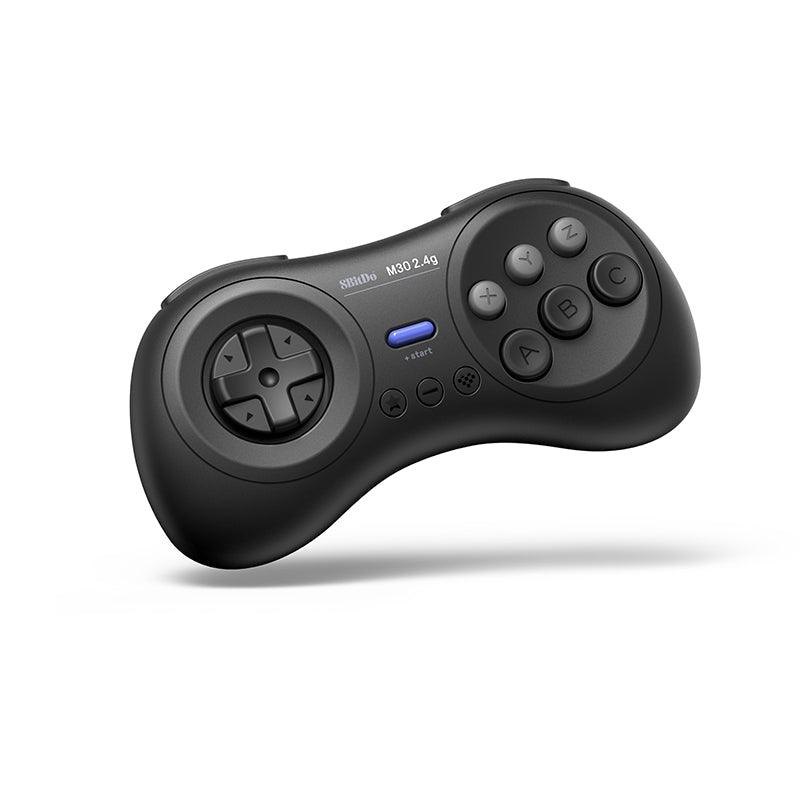 8BitDo M30 2.4G Controller for Sega Genesis Mini & Mega Drive Mini - Controller Edition with Practical Input Features