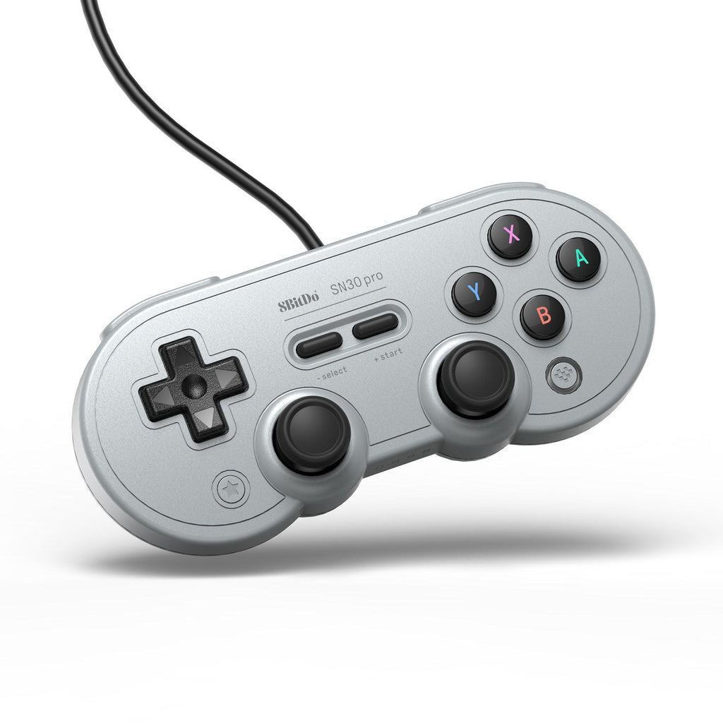 8BitDo SN30 Pro Wired Controller - Controller Edition with Practical Input Features