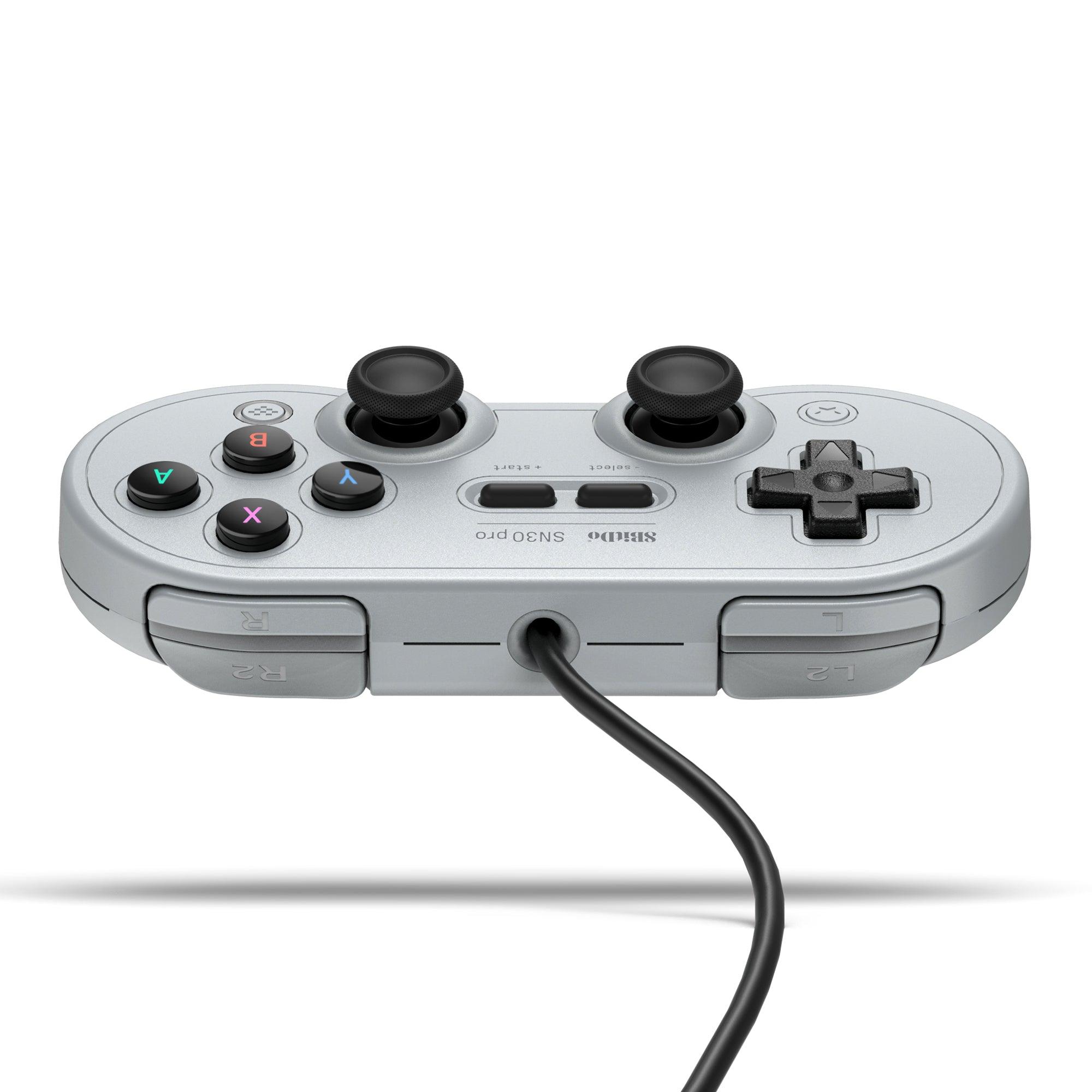 8BitDo SN30 Pro Wired Controller - Controller Edition with Practical Input Features