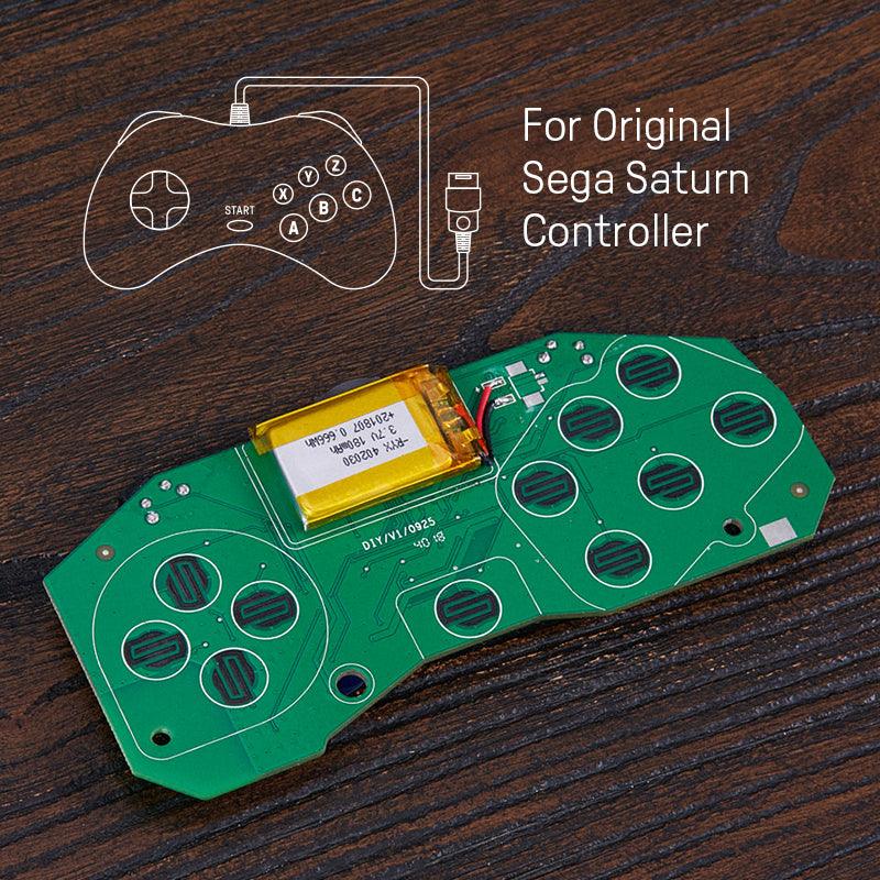 8BitDo Mod Kit for Original Sega Saturn Controller - Mod Kit Design for Supported Original Controllers