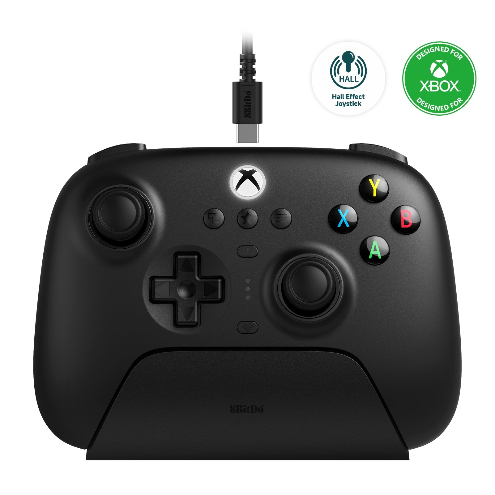 8BitDo Ultimate 3-mode Controller for Xbox (Wired for Xbox Series X|S and Xbox One Wireless for Windows and Android) - Controller Edition with Practical Input Features