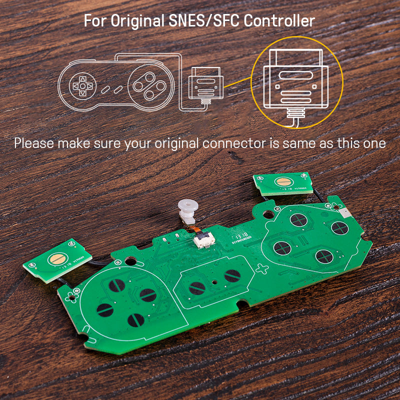 8BitDo Mod Kit for Original SNES/SFC Controller（Original） - Mod Kit Design for Supported Original Controllers